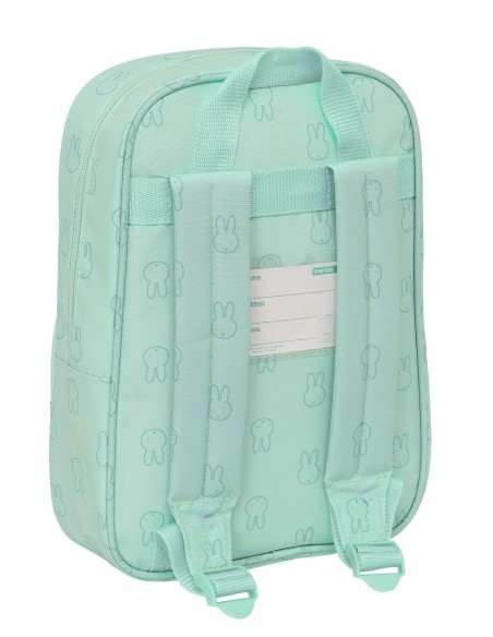 MOCHILA INFANTIL RECIC Y REPELENTE AGUA MIFFY "MENTA" | Comprar MOC...
