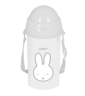 BOTELLA 500ml APERTURA AUTOM. CON PAJITA MIFFY "NIEBLA" | Comprar B...