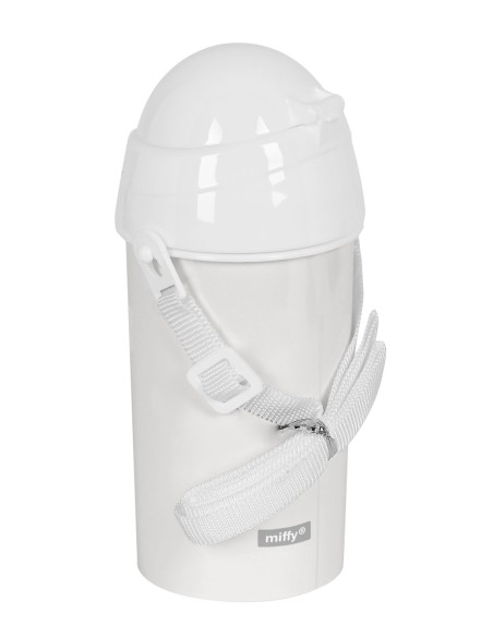 BOTELLA 500ml APERTURA AUTOM. CON PAJITA MIFFY "NIEBLA" | Comprar B...