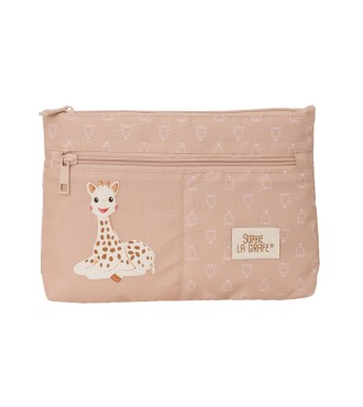 PORTATODO GDE. 2 CREMALLERAS SOPHIE LA GIRAFE COOKIE | Comprar PORT...