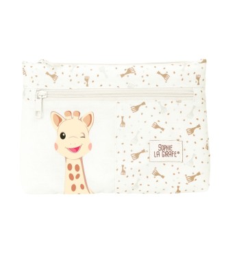 PORTATODO GDE. 2 CREMALLERAS SOPHIE LA GIRAFE HONEY | Comprar PORTA...