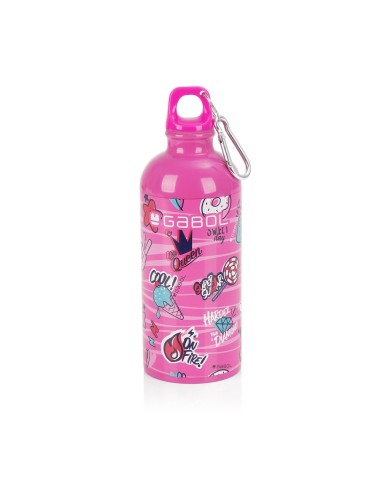 Botella Aluminio Infantil Gabol Sticker Botella Aluminio ...