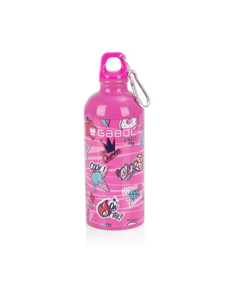 Botella Aluminio Infantil Gabol Sticker Botella Aluminio ...