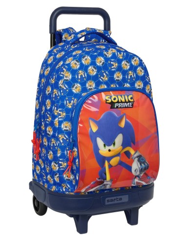 MOCHILA GDE. C/RUEDAS COMPACT EXTRAIBLE SONIC "PRIME" | Comprar MOC...