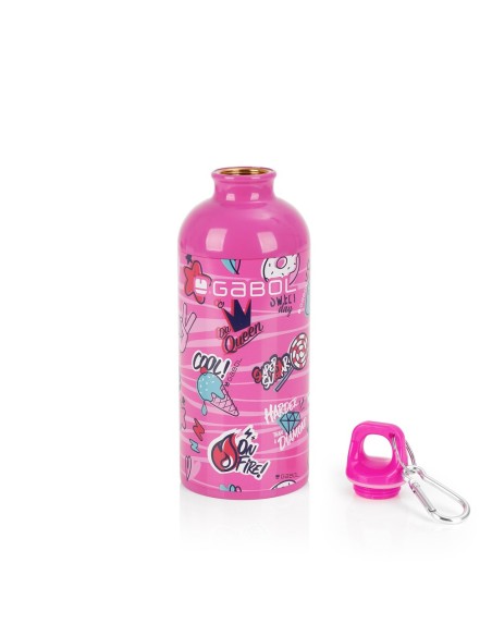 Botella Aluminio Infantil Gabol Sticker Botella Aluminio ...