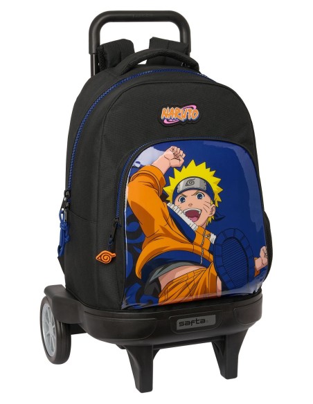 MOCHILA GDE. C/RUEDAS COMPACT EVOL. EXT. NARUTO "NINJA" | Comprar M...