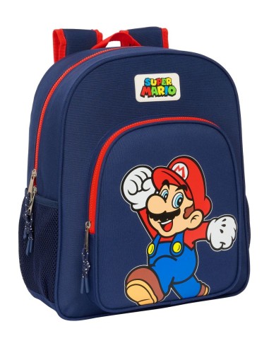 MOCHILA JUNIOR ADAPT.CARRO SUPER MARIO "WORLD" | Comprar MOCHILA JU...