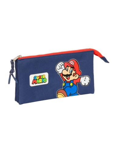 PORTATODO TRIPLE SUPER MARIO "WORLD" | Comprar PORTATODO TRIPLE SUP...