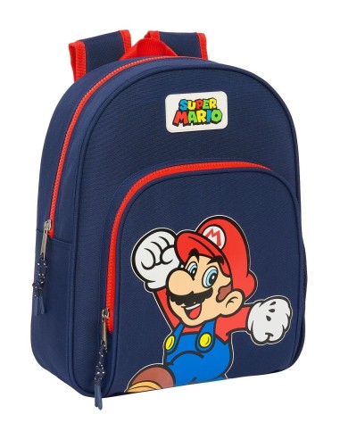 MOCHILA INFANTIL ADAPT.CARRO SUPER MARIO "WORLD"