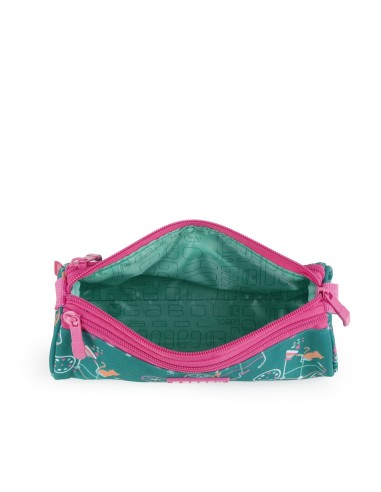Portatodo Redondo Triple Gabol Fiori Portatodo Estuche | ...