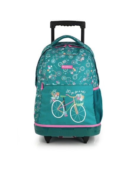 Mochila 2 Ruedas Carro Fijo Gabol Fiori Mochilas con rued...