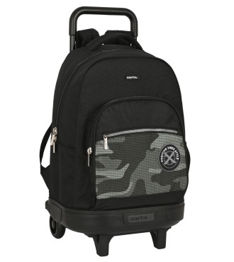 MOCHILA GDE. C/RUEDAS COMPACT EXTRAIBLE SAFTA "STONE" | Comprar MOC...