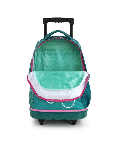 Mochila 2 Ruedas Carro Fijo Gabol Fiori Mochilas con rued...