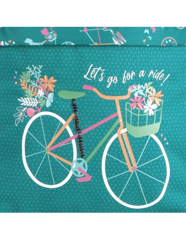 Mochila 2 Ruedas Carro Fijo Gabol Fiori Mochilas con rued...