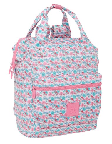 MOCHILA CON ASAS RECI PARA PORTATIL 13" MOOS "FLORES" | Comprar MOC...