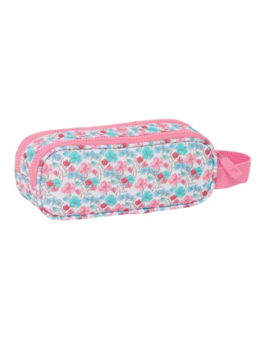 PORTATODO DOBLE RECICLADO MOOS "FLORES" | Comprar PORTATODO DOBLE R...