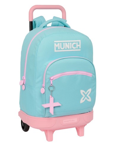 MOCHILA GDE. C/RUEDAS COMPACT EXTRAIBLE MUNICH "HEAVEN" | Comprar M...