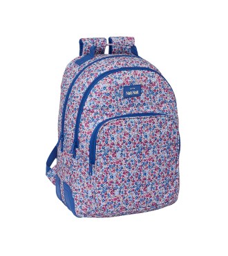 MOCHILA GRANDE "FLORES COIMBRA AZUL" | Comprar MOCHILA GRANDE "FLOR...