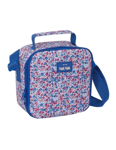 BOLSA TÉRMICA CUADRADA NAIT NAIT "FLORES COIMBRA AZUL" | Comprar BO...