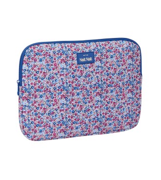 FUNDA PARA PORTATIL 14'' "FLORES COIMBRA AZUL" | Comprar FUNDA PARA...