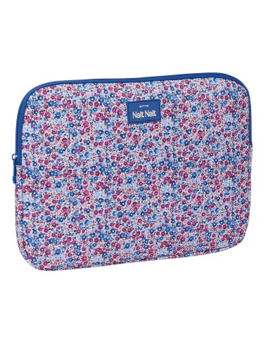 FUNDA PARA PORTATIL 14'' "FLORES COIMBRA AZUL" | Comprar FUNDA PARA...