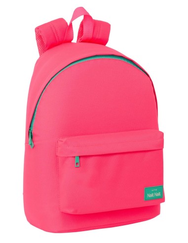 MOCHILA PARA PORTATIL 14,1" NAIT NAIT "ROSA FLUOR" | Comprar MOCHIL...