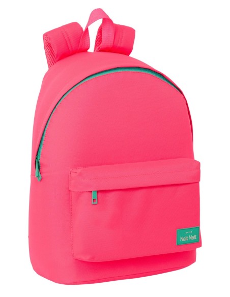 MOCHILA PARA PORTATIL 14,1" NAIT NAIT "ROSA FLUOR" | Comprar MOCHIL...