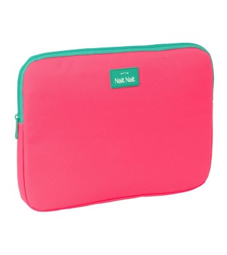 FUNDA PARA PORTATIL 14'' NAIT NAIT "ROSA FLUOR" | Comprar FUNDA PAR...