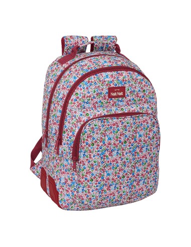 MOCHILA GRANDE "FLORES COIMBRA BURDEOS" | Comprar MOCHILA GRANDE "F...