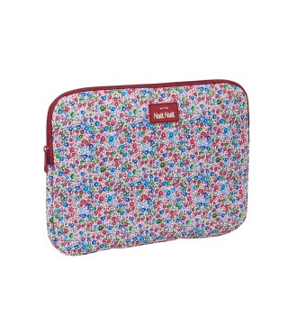 FUNDA PARA PORTATIL 14'' "FLORES COIMBRA BURDEOS" | Comprar FUNDA P...