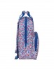 MOCHILA INFANTIL NAIT NAIT "FLORES COIMBRA AZUL"