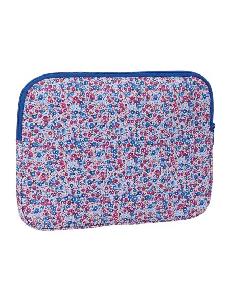 FUNDA PARA PORTATIL 14'' "FLORES COIMBRA AZUL" | Comprar FUNDA PARA...