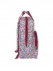 MOCHILA INFANTIL NAIT NAIT "FLORES COIMBRA BURDEOS"