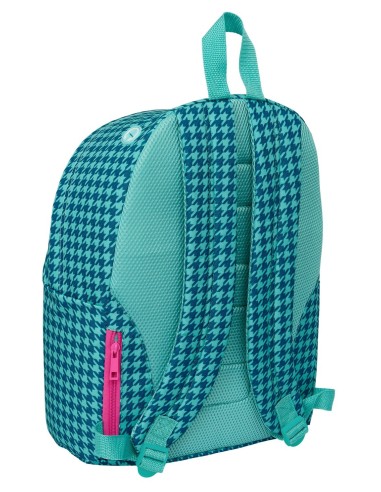 MOCHILA GRANDE ORDENADOR "PATA DE GALLO VERDE" | Comprar MOCHILA GR...