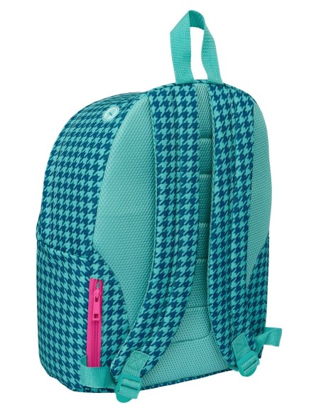 MOCHILA GRANDE ORDENADOR "PATA DE GALLO VERDE" | Comprar MOCHILA GR...
