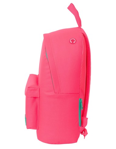 MOCHILA PARA PORTATIL 14,1" NAIT NAIT "ROSA FLUOR" | Comprar MOCHIL...