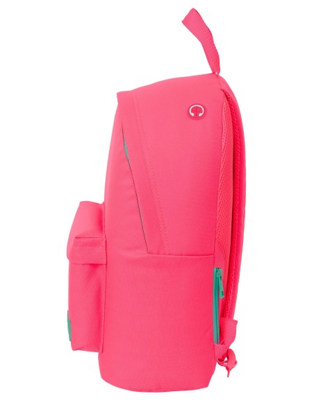 MOCHILA PARA PORTATIL 14,1" NAIT NAIT "ROSA FLUOR" | Comprar MOCHIL...