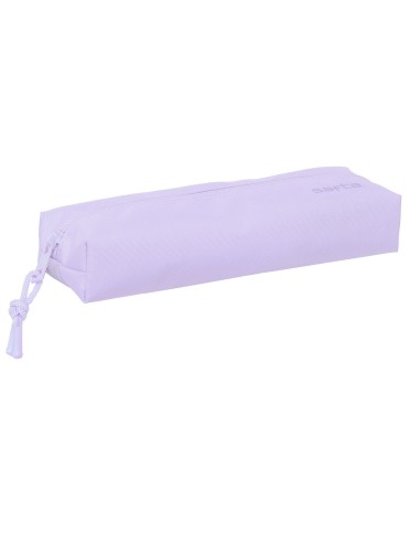 PORTATODO RECTANGULAR C/GOMA ELAST. 22CM SAFTA "LIGHT PURPLE" | Com...