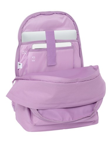 MOCHILA DOBLE PARA PORTATIL 15,6"+USB MUNICH BASICOS "LILA" | Compr...