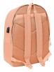 MOCHILA DOBLE PARA PORTATIL 15,6"+USB MUNICH BASICOS "PEACH"