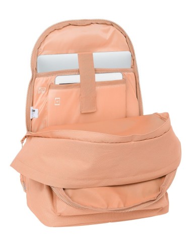MOCHILA DOBLE PARA PORTATIL 15,6"+USB MUNICH BASICOS "PEACH" | Comp...