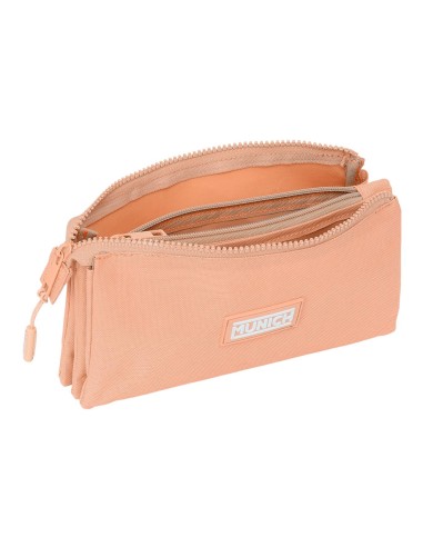 PORTATODO TRIPLE MUNICH BASICOS "PEACH" | Comprar PORTATODO TRIPLE ...