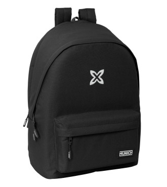 MOCHILA DOBLE PARA PORTATIL 15,6"+USB MUNICH BASICOS "NEGRO" | Comp...