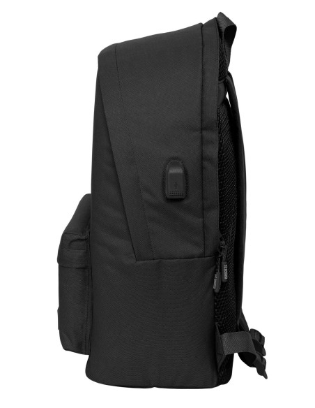 MOCHILA DOBLE PARA PORTATIL 15,6"+USB MUNICH BASICOS "NEGRO" | Comp...