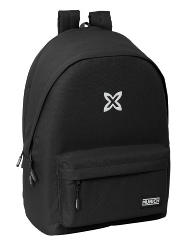 MOCHILA DOBLE PARA PORTATIL 15,6"+USB MUNICH BASICOS "NEGRO" | Comp...