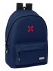 MOCHILA DOBLE PARA PORTATIL 15,6"+USB MUNICH BASICOS "MARINO"