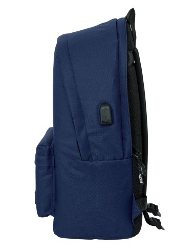 MOCHILA DOBLE PARA PORTATIL 15,6"+USB MUNICH BASICOS "MARINO" | Com...