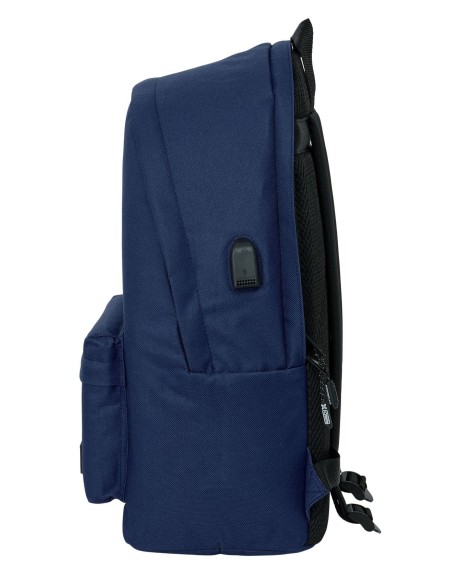 MOCHILA DOBLE PARA PORTATIL 15,6"+USB MUNICH BASICOS "MARINO" | Com...