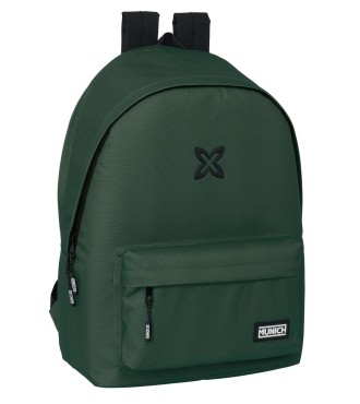 MOCHILA DOBLE PARA PORTATIL 15,6"+USB MUNICH BASICOS "VERDE" | Comp...