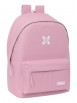 MOCHILA DOBLE PARA PORTATIL 15,6"+USB MUNICH BASICOS "ROSA"